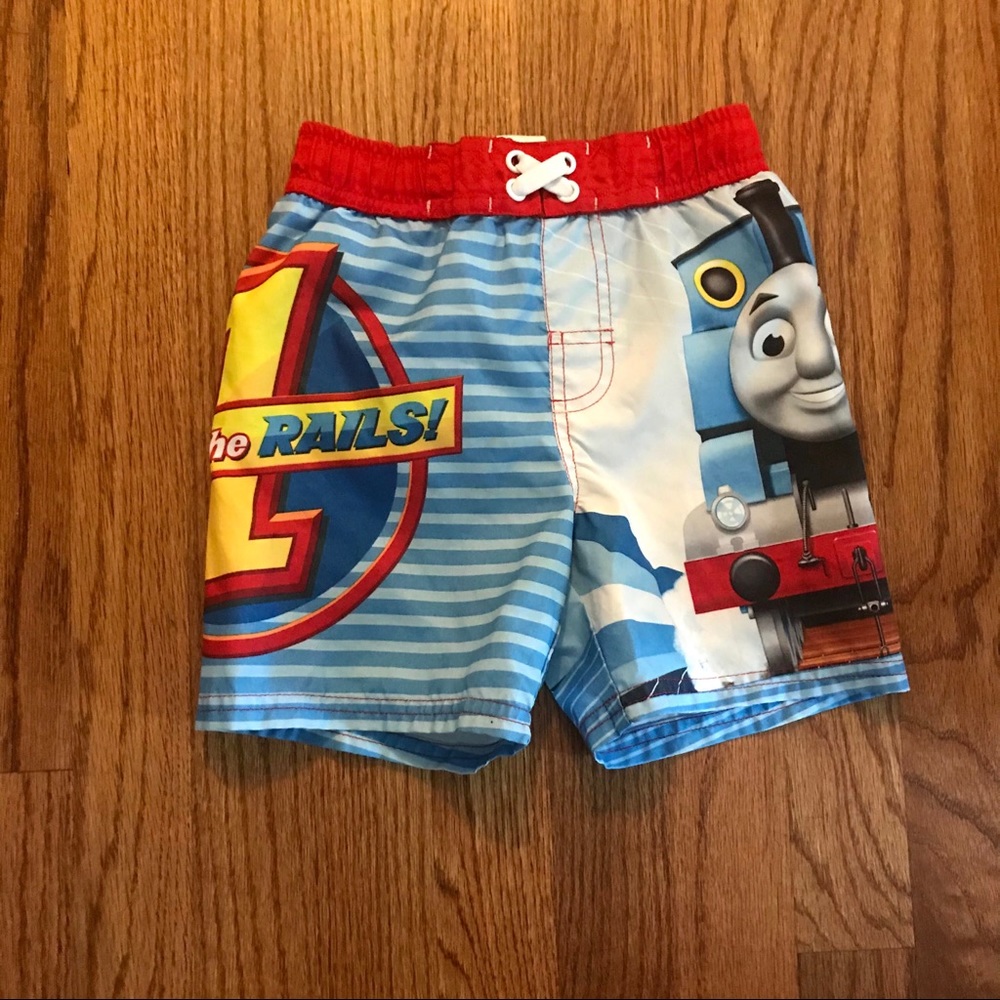 Thomas the train swim trunks size 2T